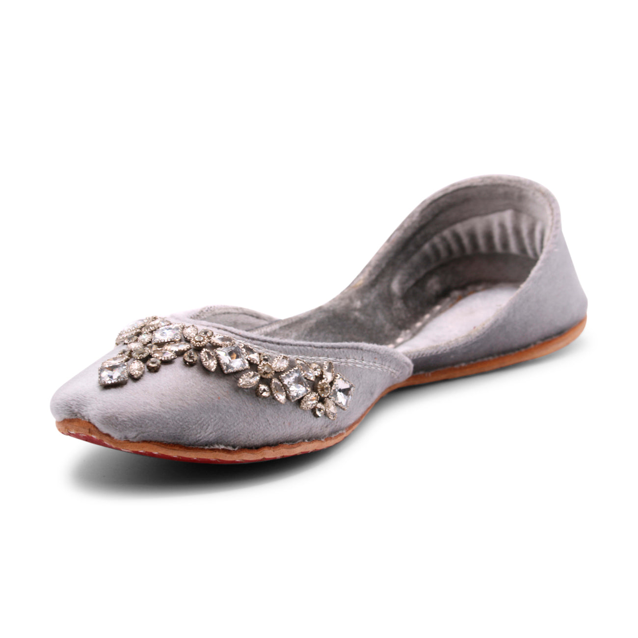 Aarya - Grey Jutti