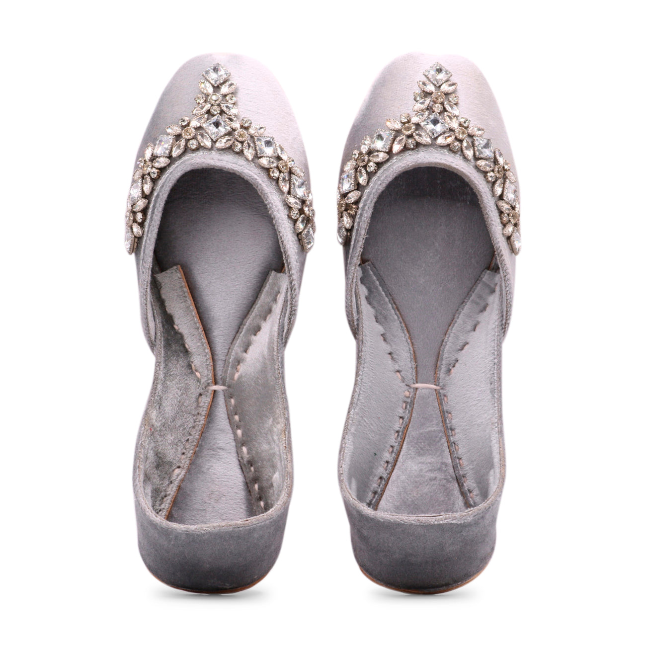 Aarya - Grey Jutti