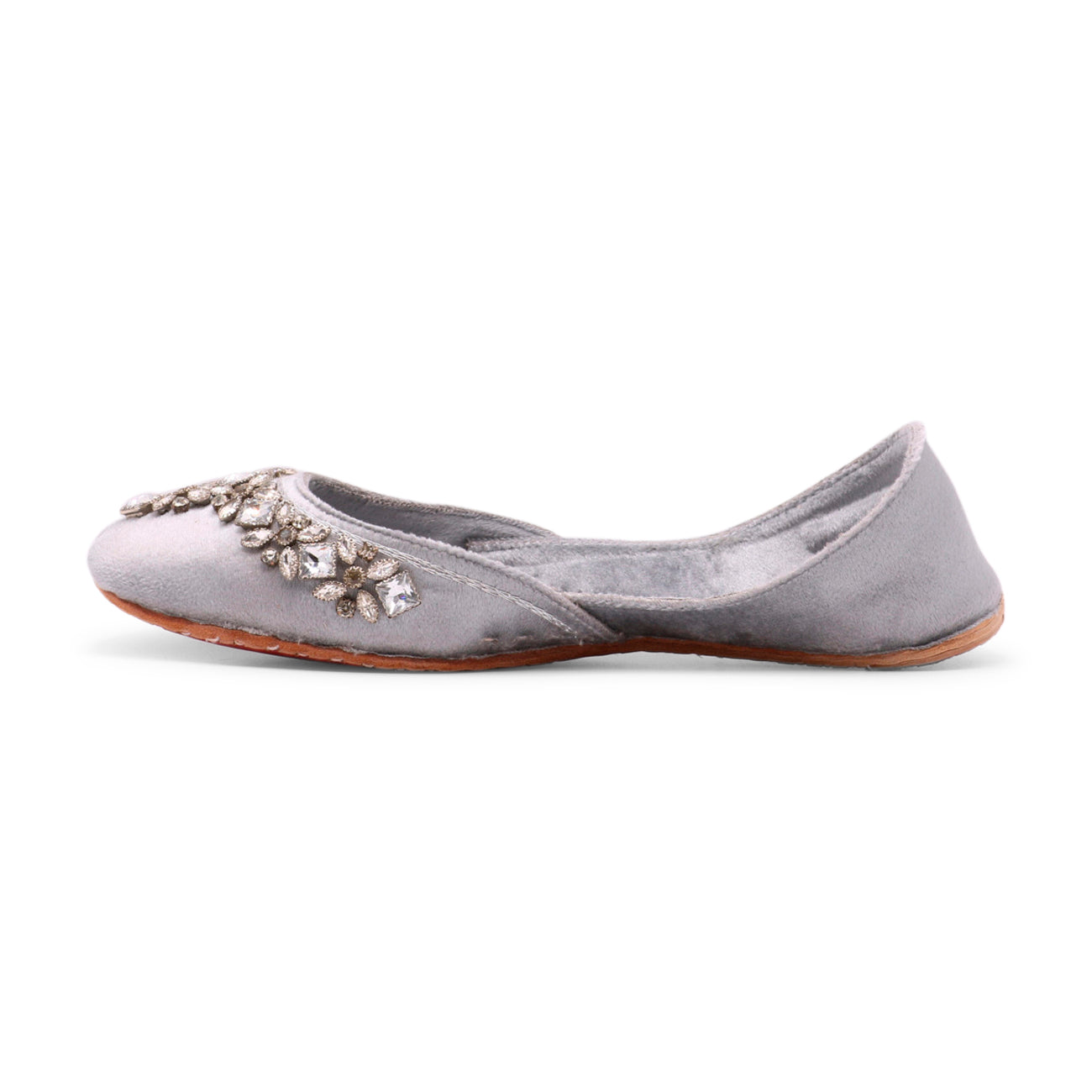 Aarya - Grey Jutti