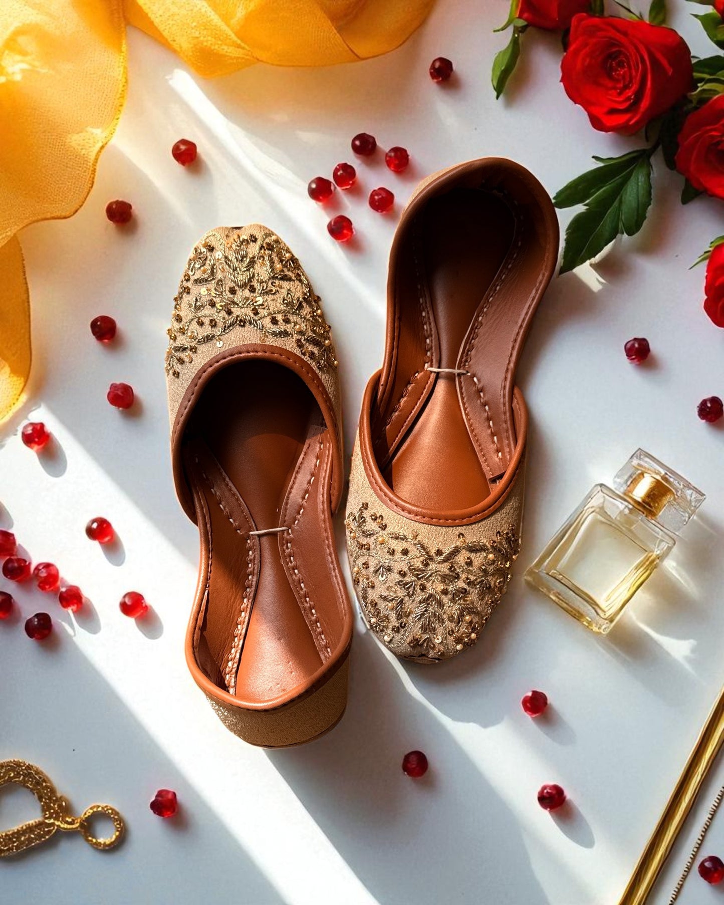 Disha - Beige Jutti
