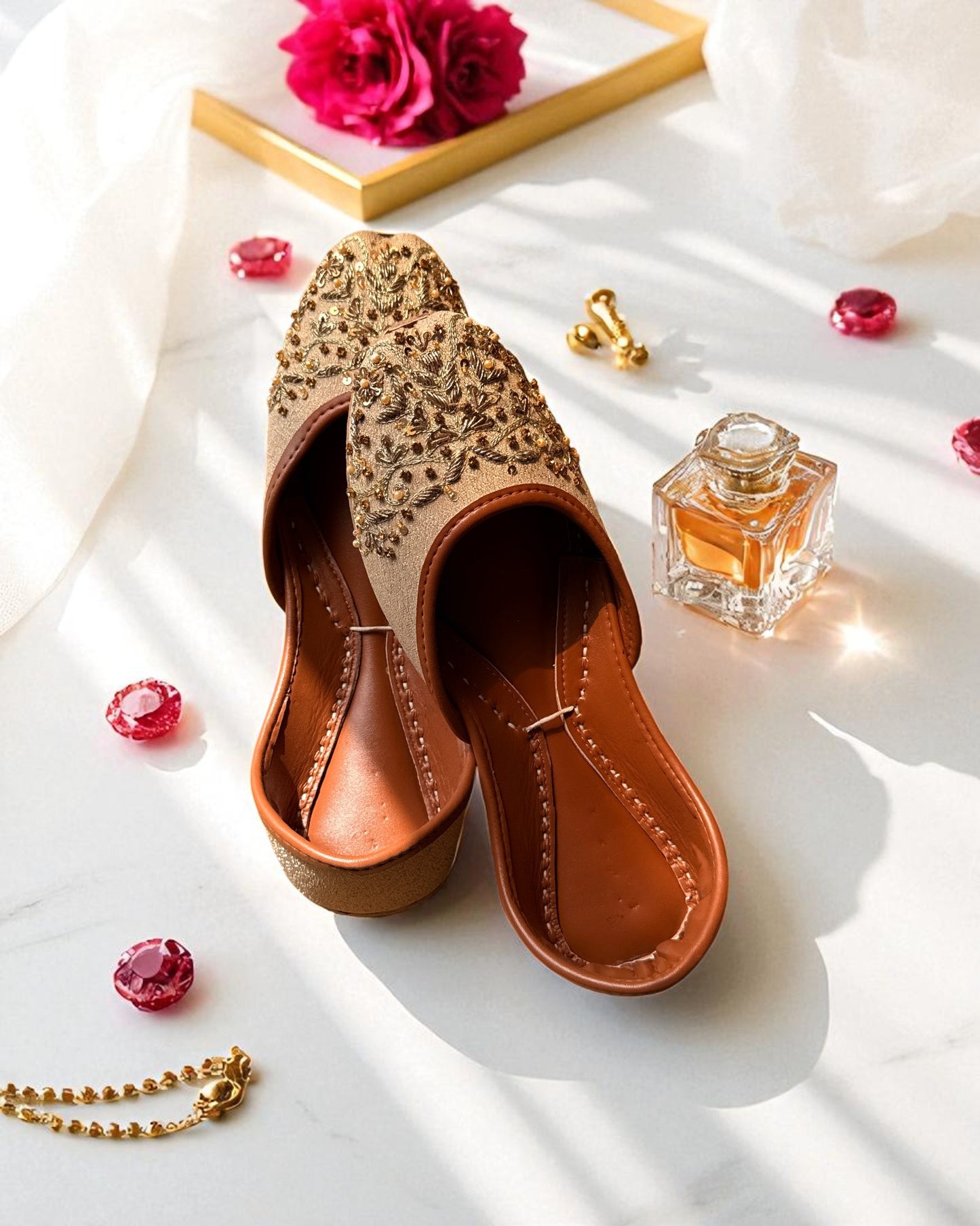 Disha - Beige Jutti