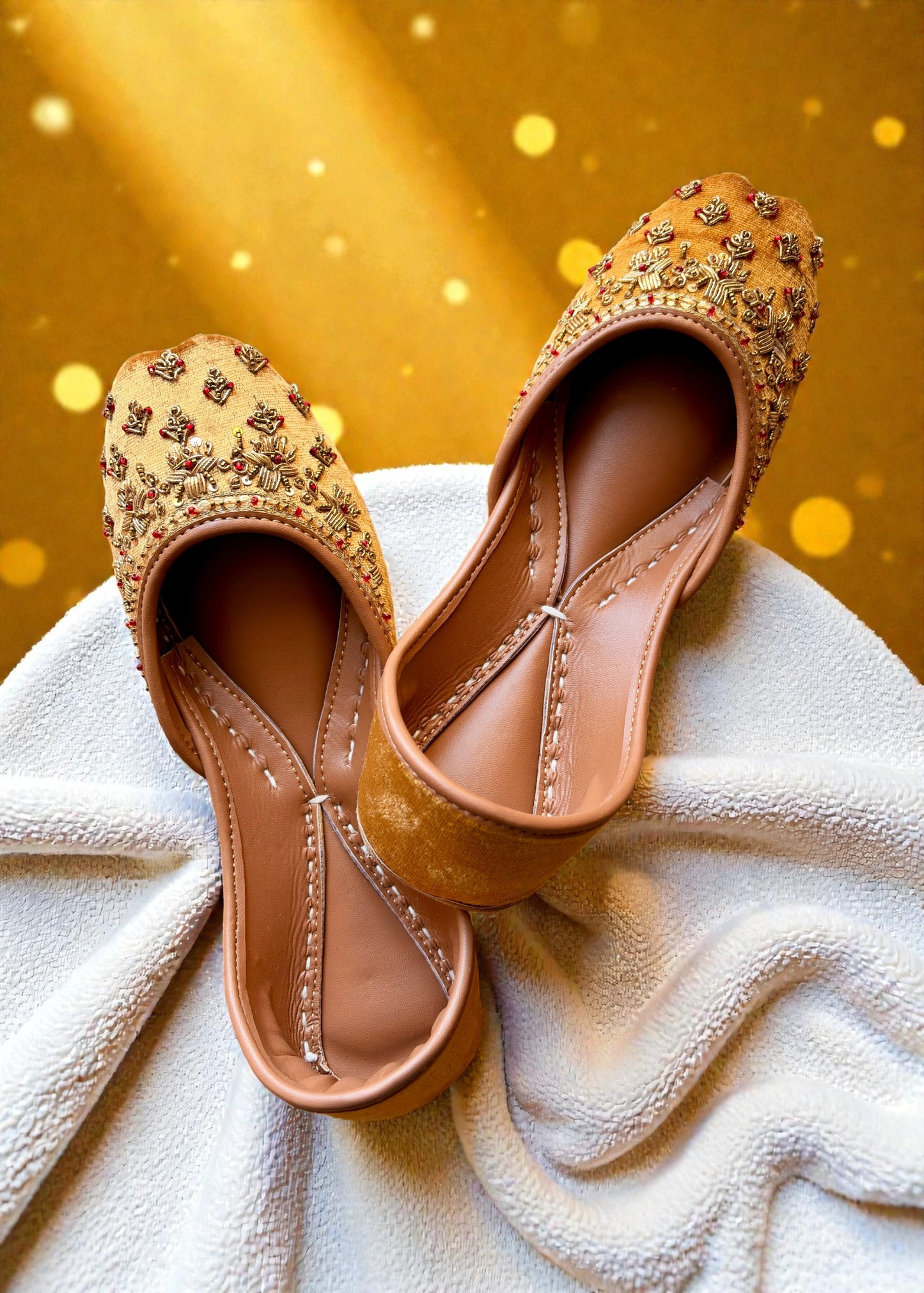 Mehwar - Brown Jutti