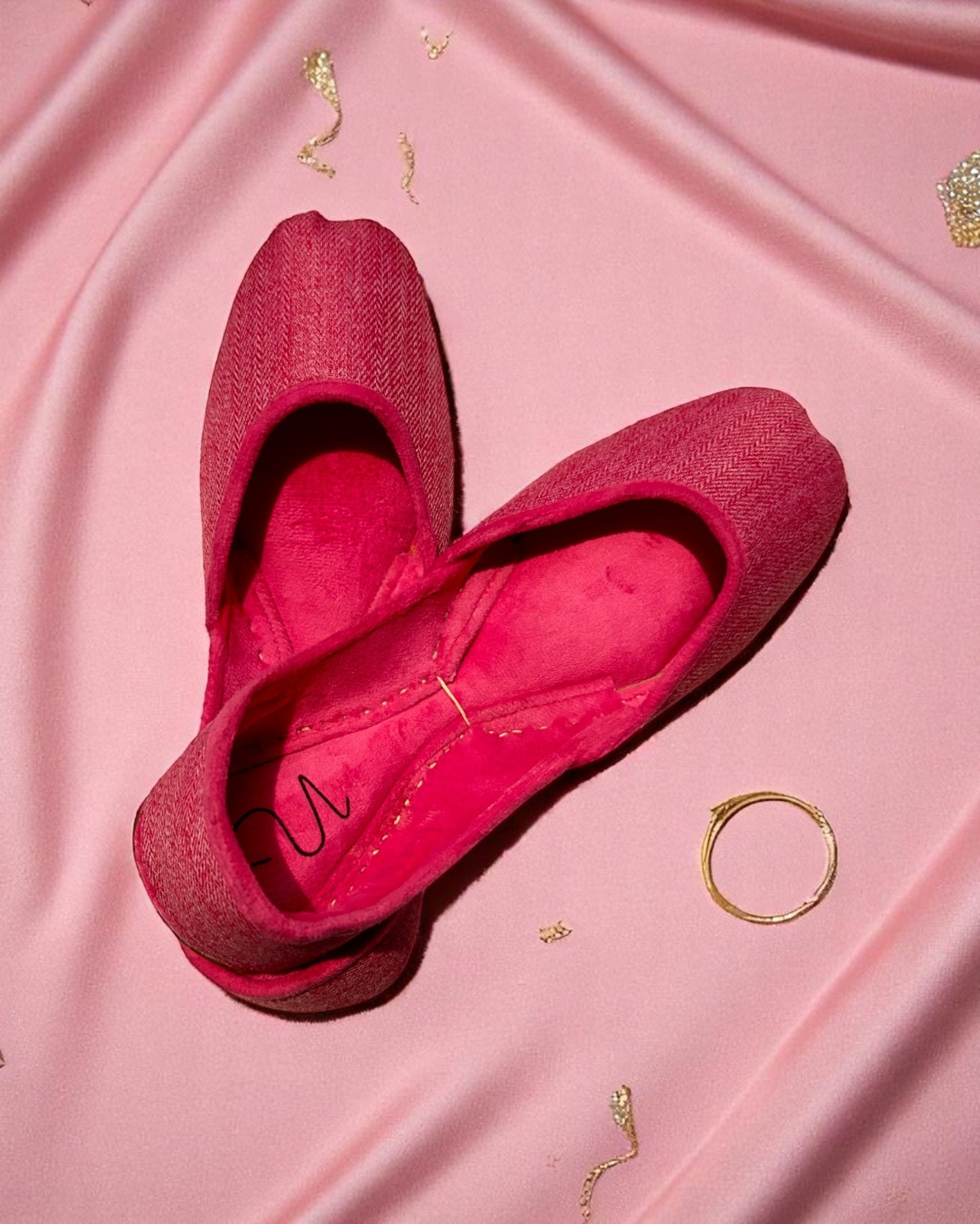Isha - Pink Jutti