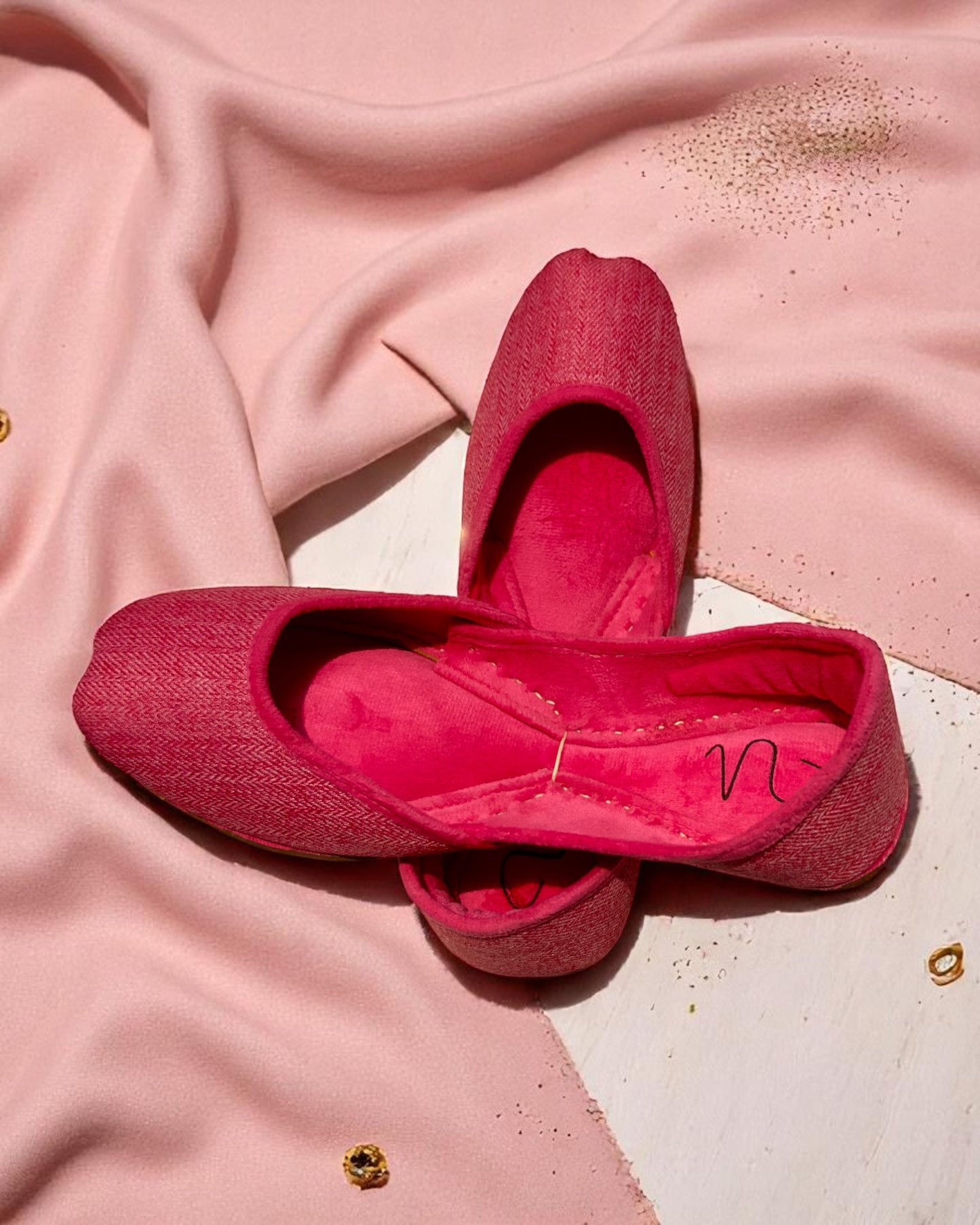Isha - Pink Jutti