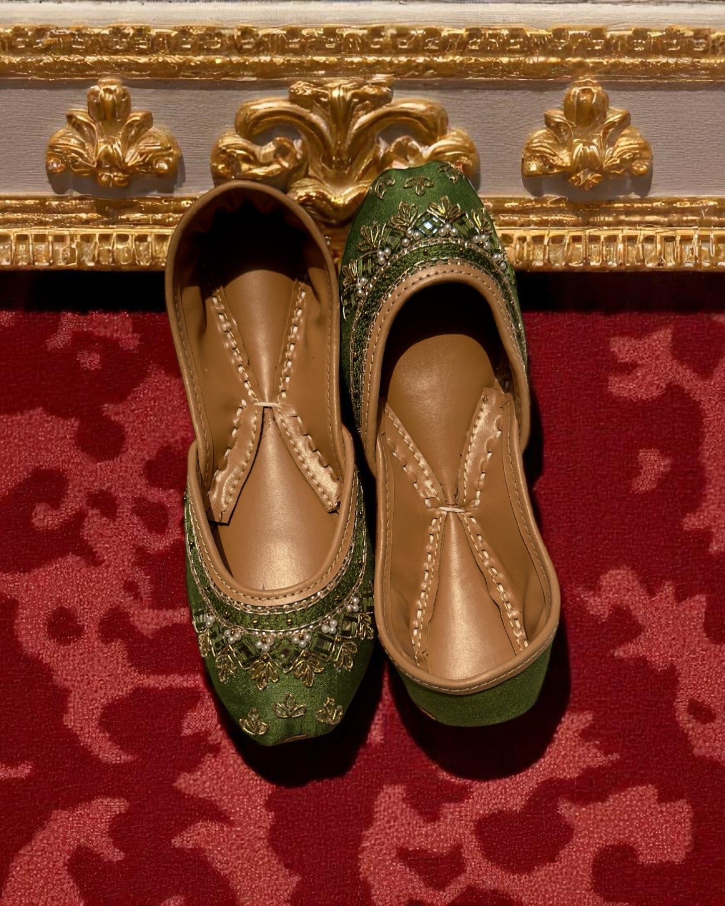 Bahaar - Green Jutti
