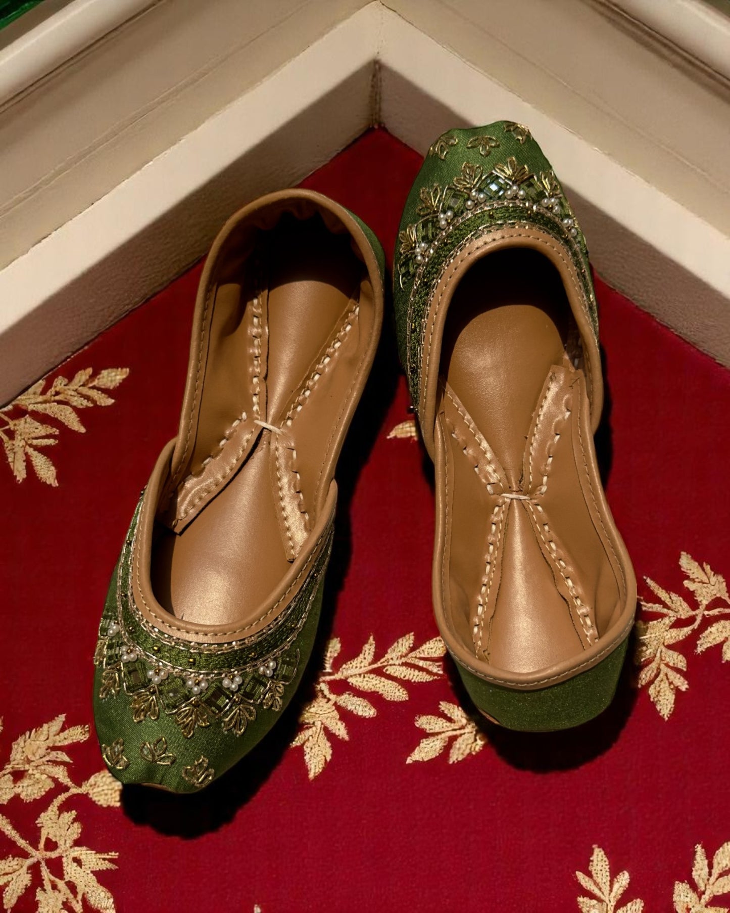 Bahaar - Green Jutti