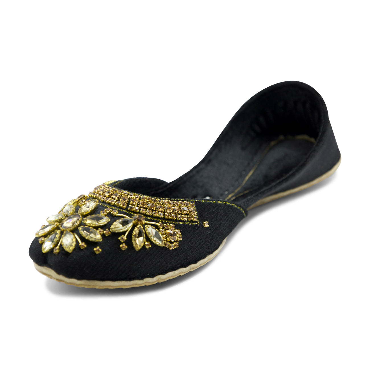 Maharani - Black Jutti