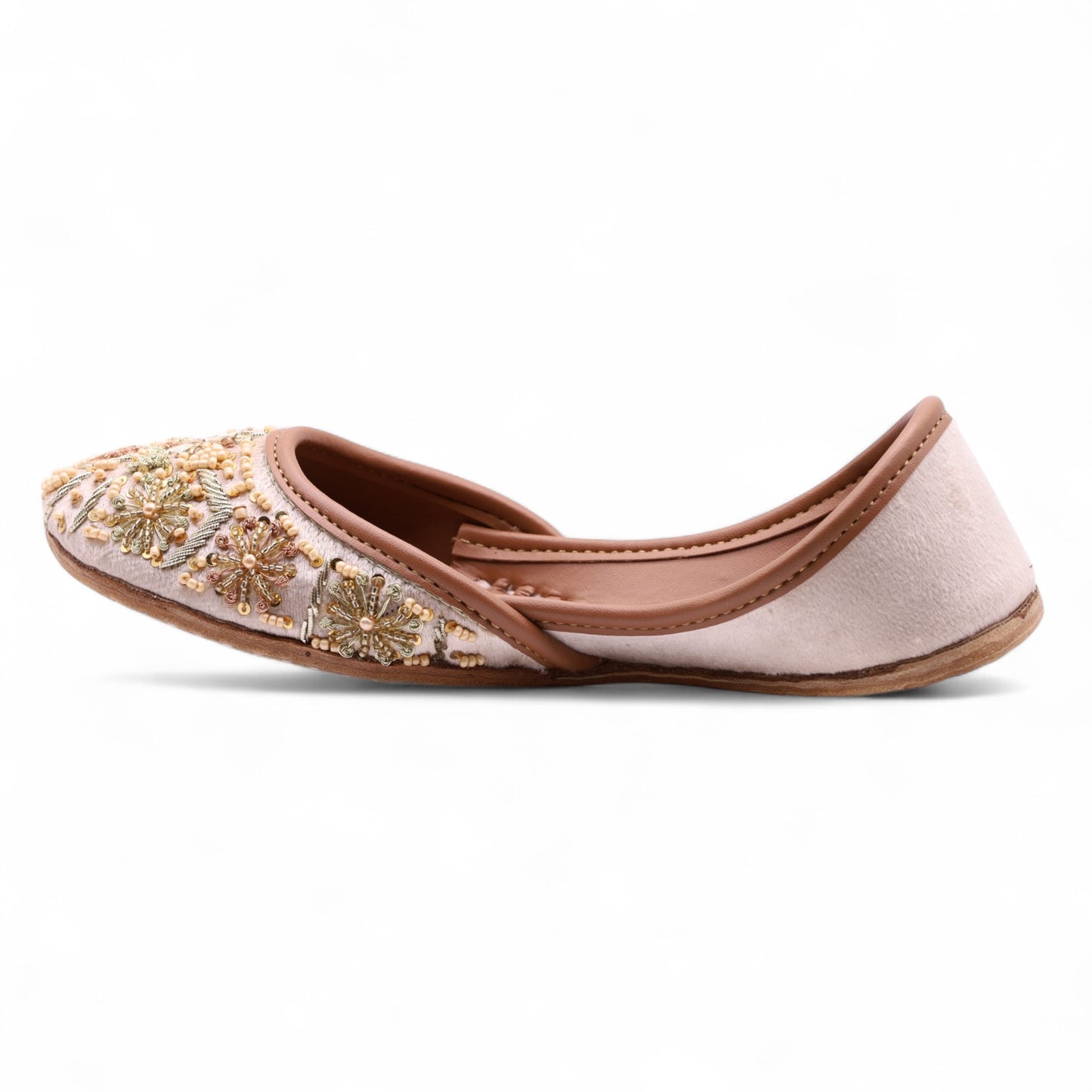 Khazana - Taupe Jutti Shoes