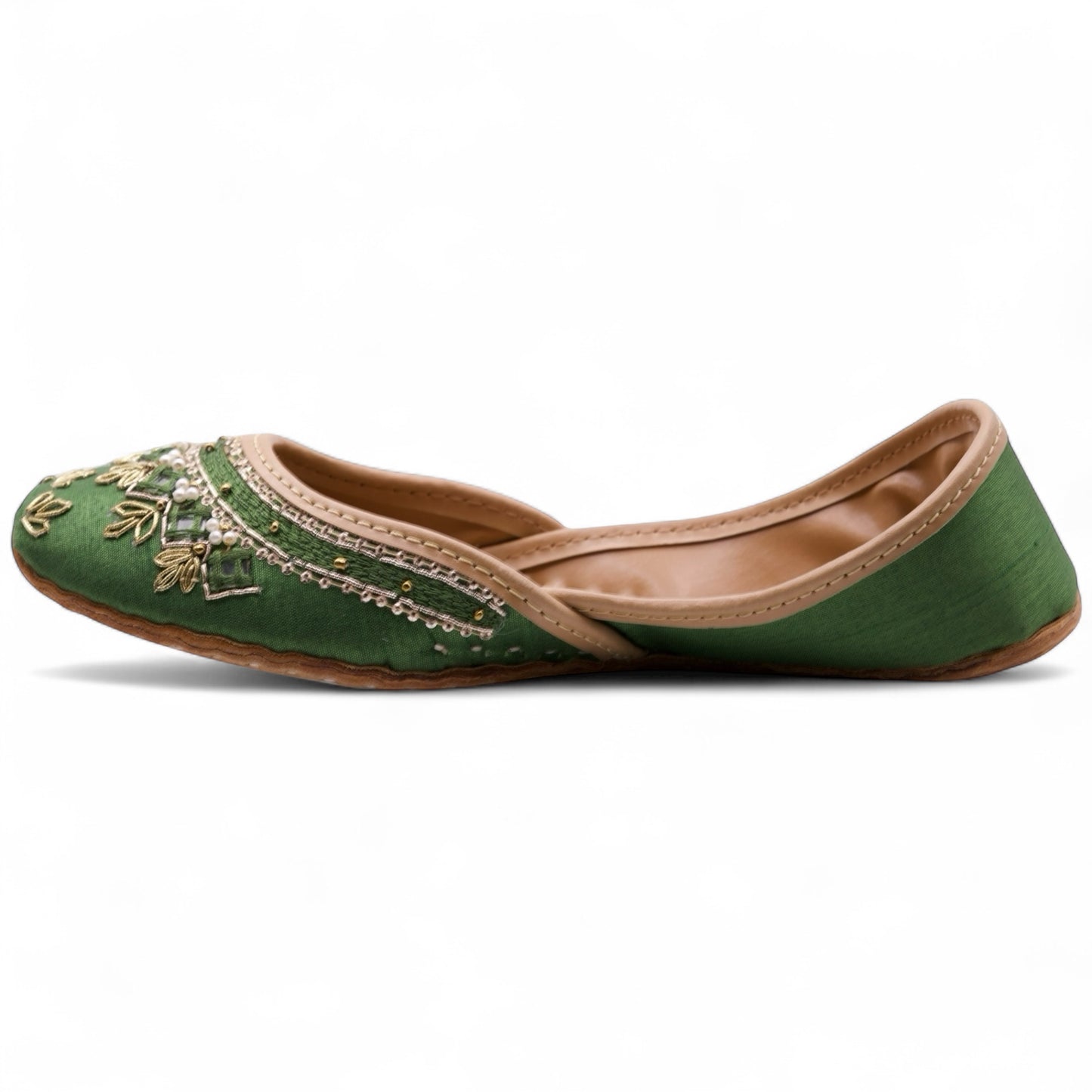 Bahaar - Green Jutti