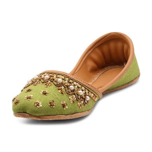 Heer - Green Jutti
