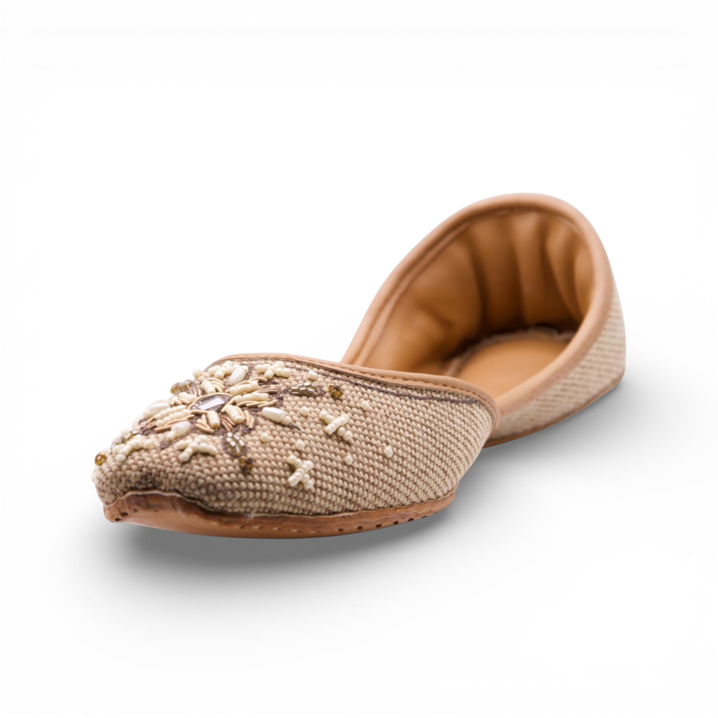 Ghazal - Sand Beige Jutti