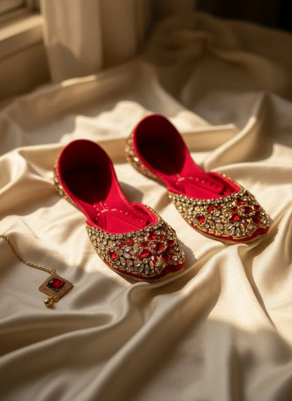 Noorjahan - Red Jutti