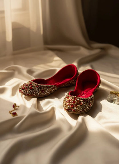 Noorjahan - Red Jutti