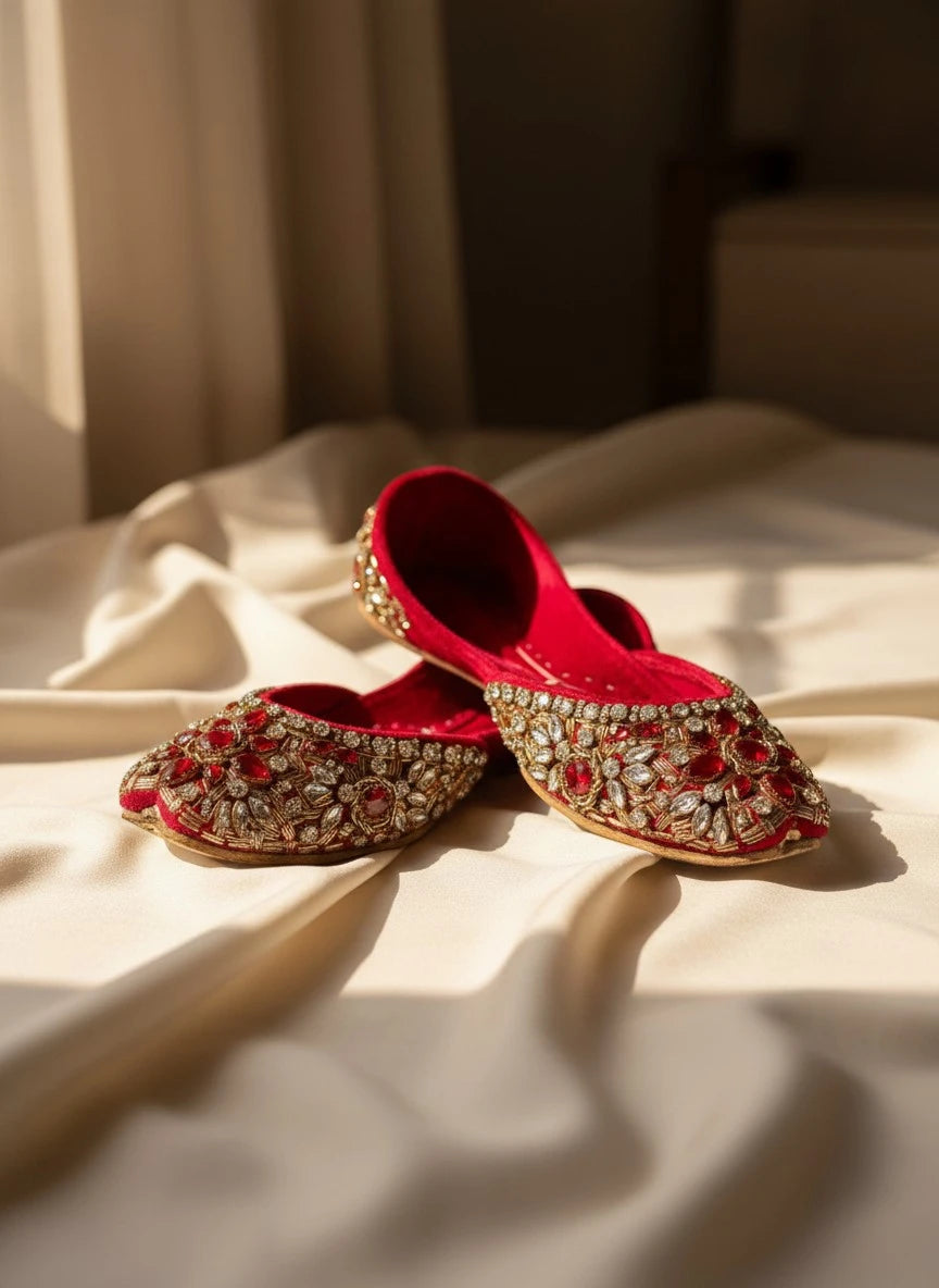Noorjahan - Red Jutti