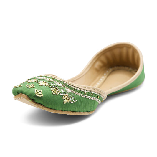 Bahaar - Green Jutti
