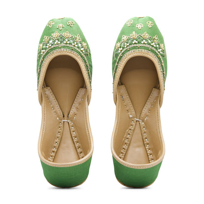 Bahaar - Green Jutti