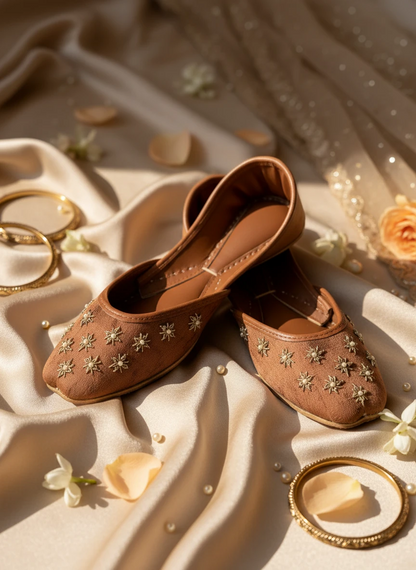 Gulzaar - Brown Jutti