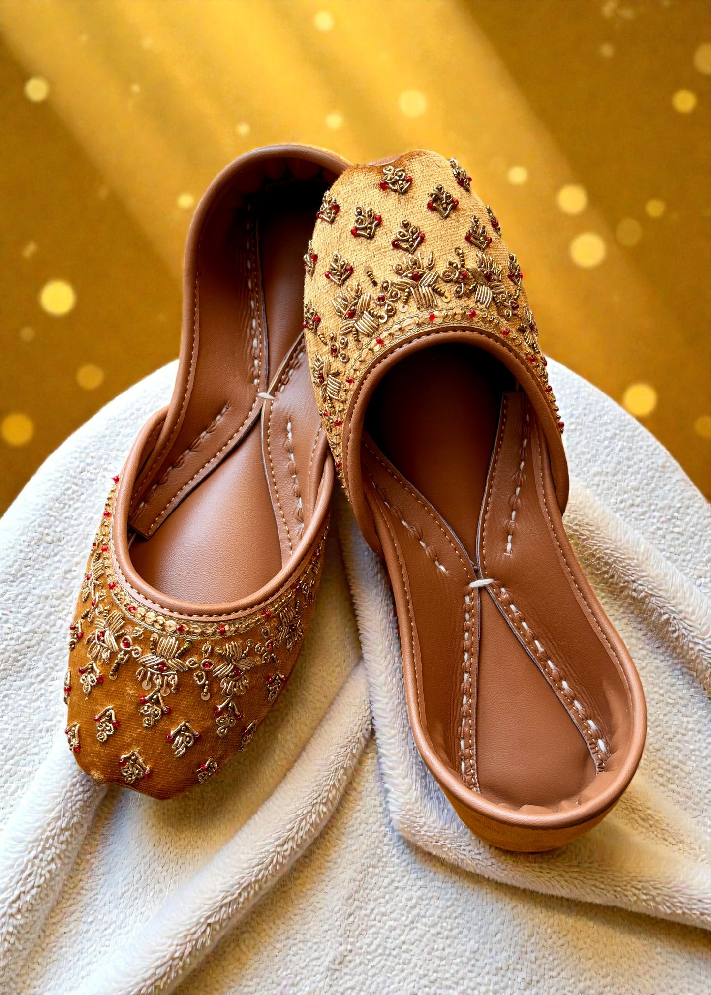 Mehwar - Brown Jutti