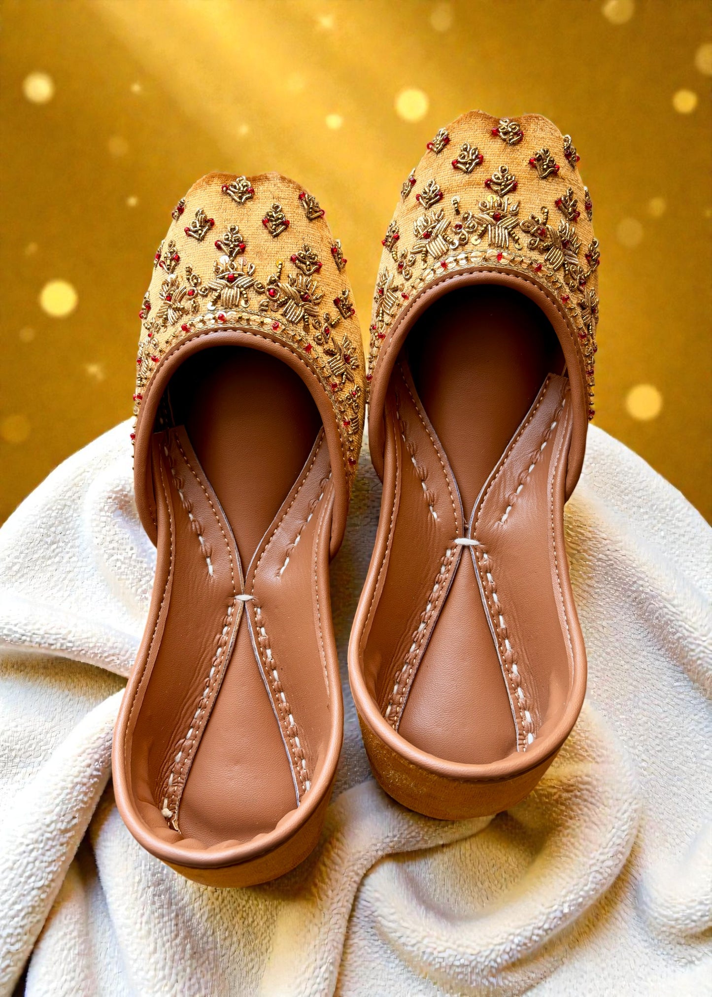 Mehwar - Brown Jutti