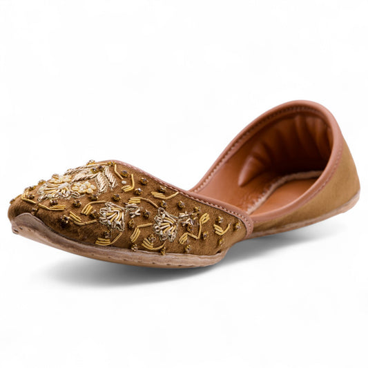 Jalwa - Brown Jutti