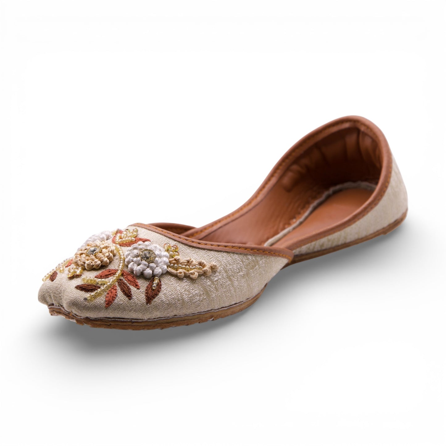 Naazneen - Beige Jutti