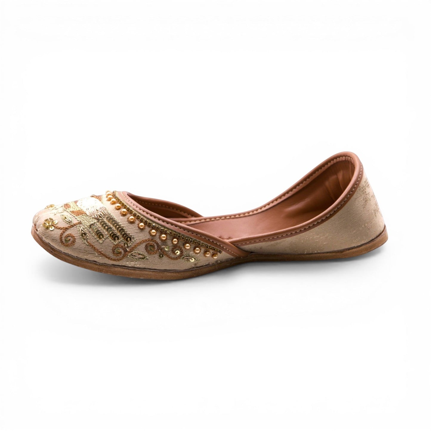 Meharbaan - Beige Jutti