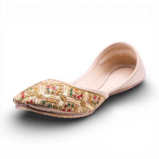 Shahi - Beige Jutti