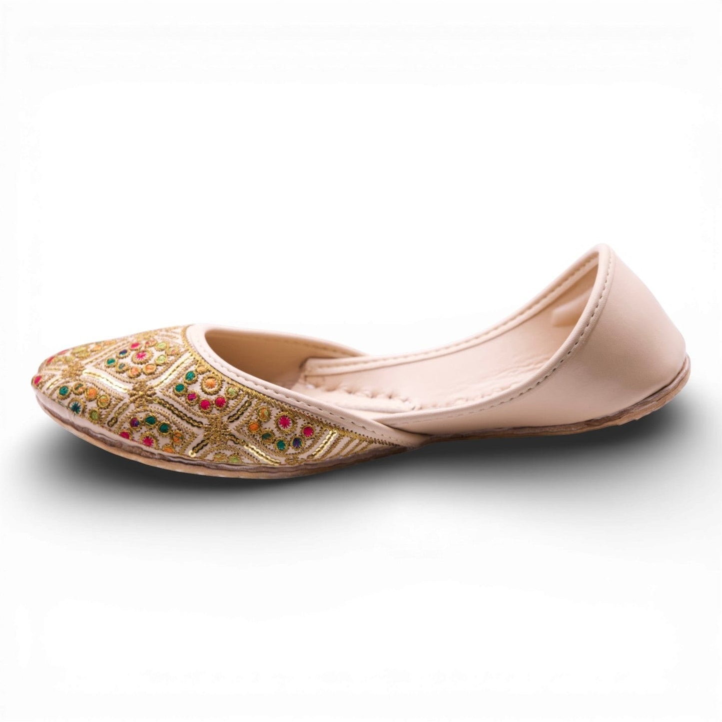 Shahi - Beige Jutti