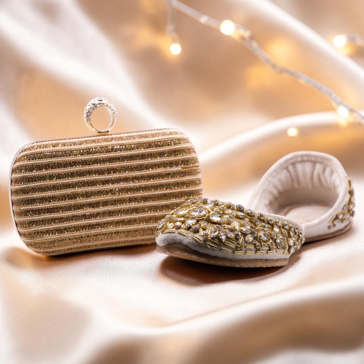 Mon Trésor - Gold Clutch