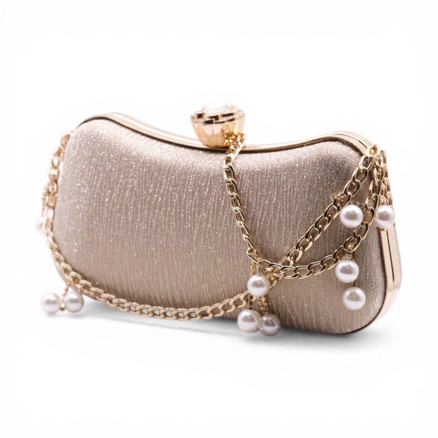 Charlotte - Gold Clutch