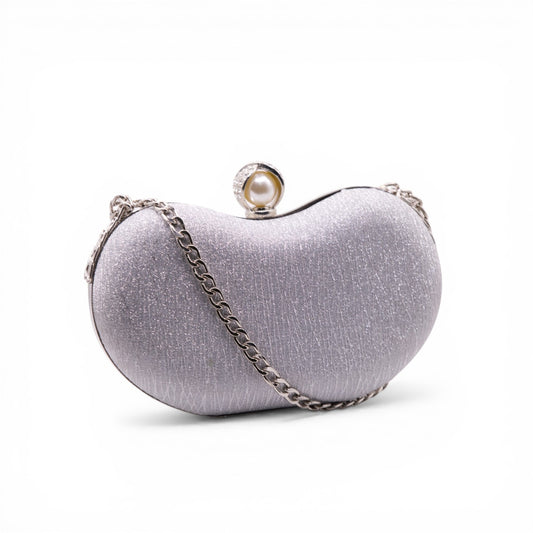 Aisling - Silver Clutch