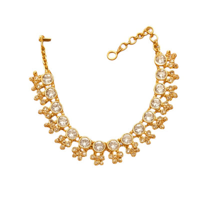 Opal - Gold Anklet