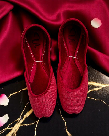 Isha - Red Jutti