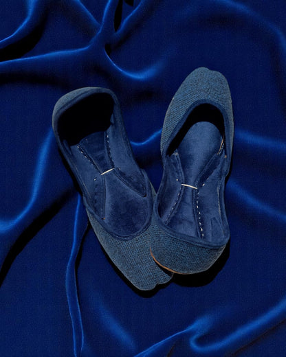 Isha - Blue Jutti