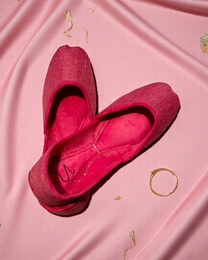 Isha - Pink Jutti