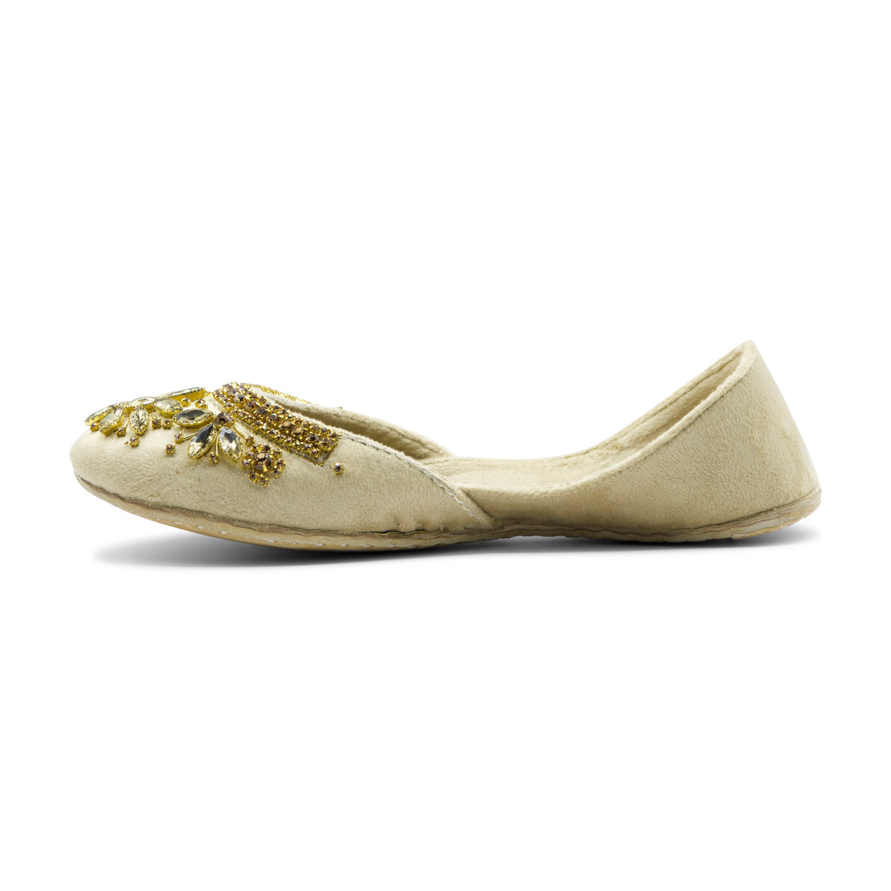 Maharani - Cream Jutti