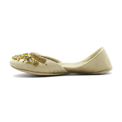 Maharani - Cream Jutti