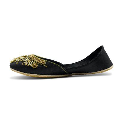 Maharani - Black Jutti