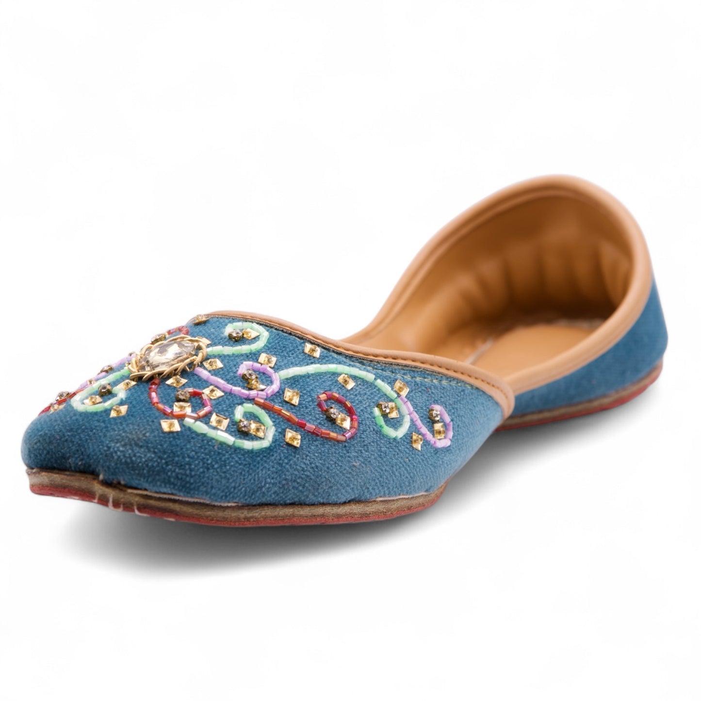 Urvi - Blue Jutti