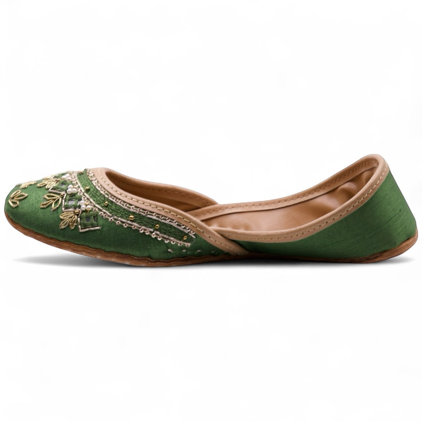 Bahaar - Green Jutti