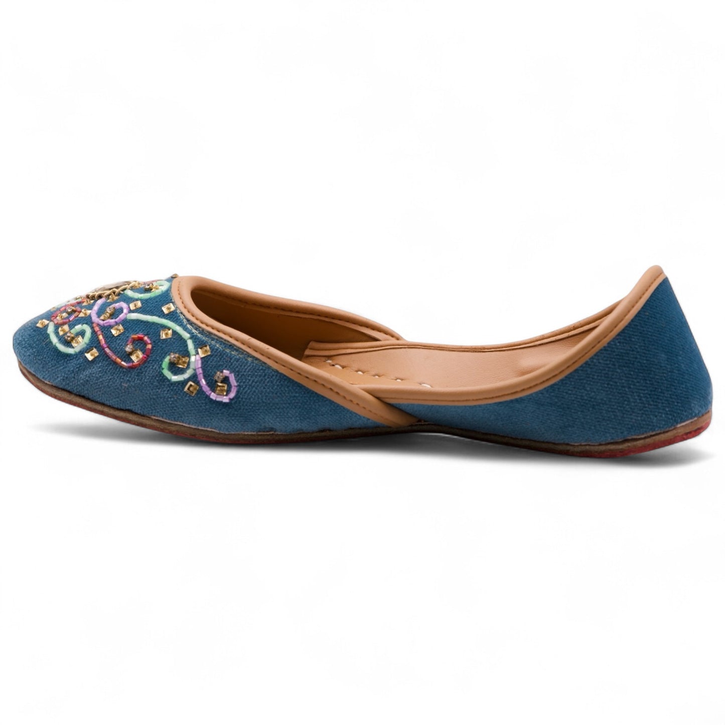 Urvi - Blue Jutti