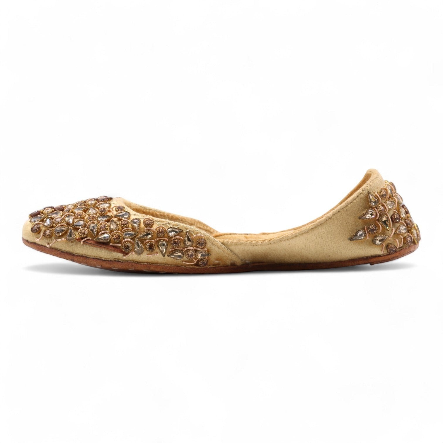 Velvet Bridal Jutti