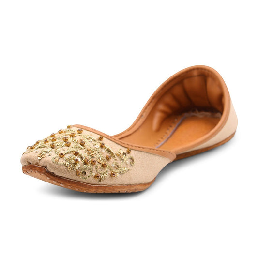 beige indian sandals