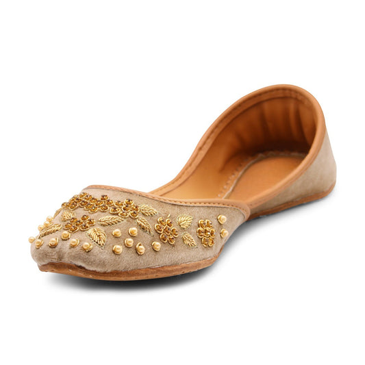 brown Khussa Shoes
