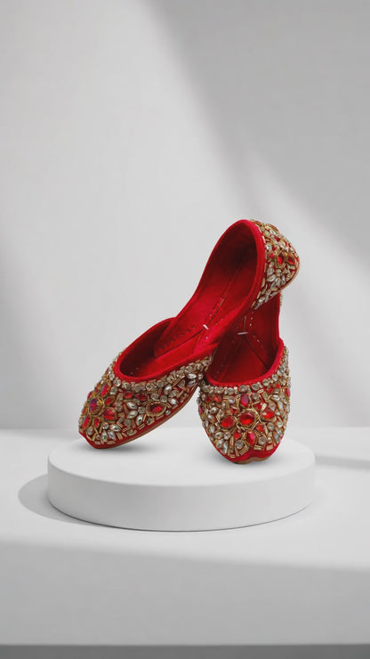 Noorjahan - Red Jutti