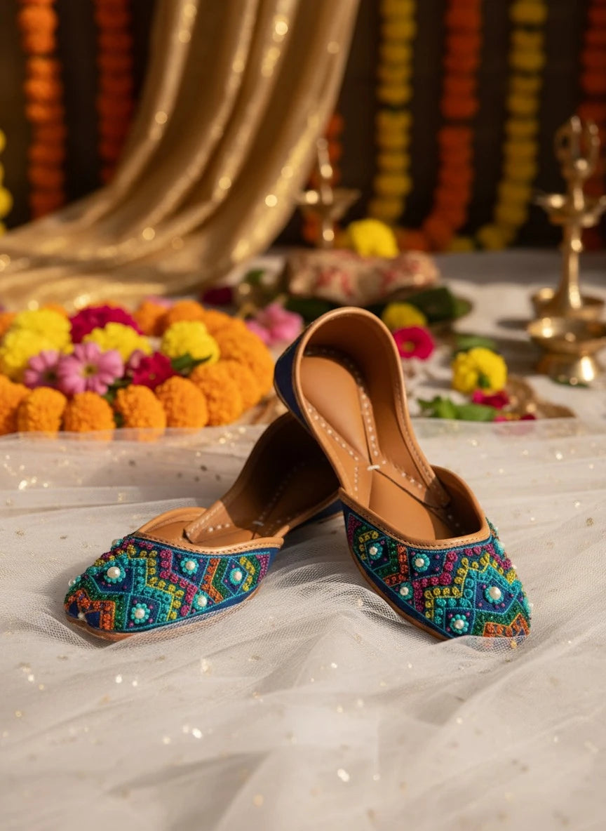 Gulzar - Multi Color Jutti